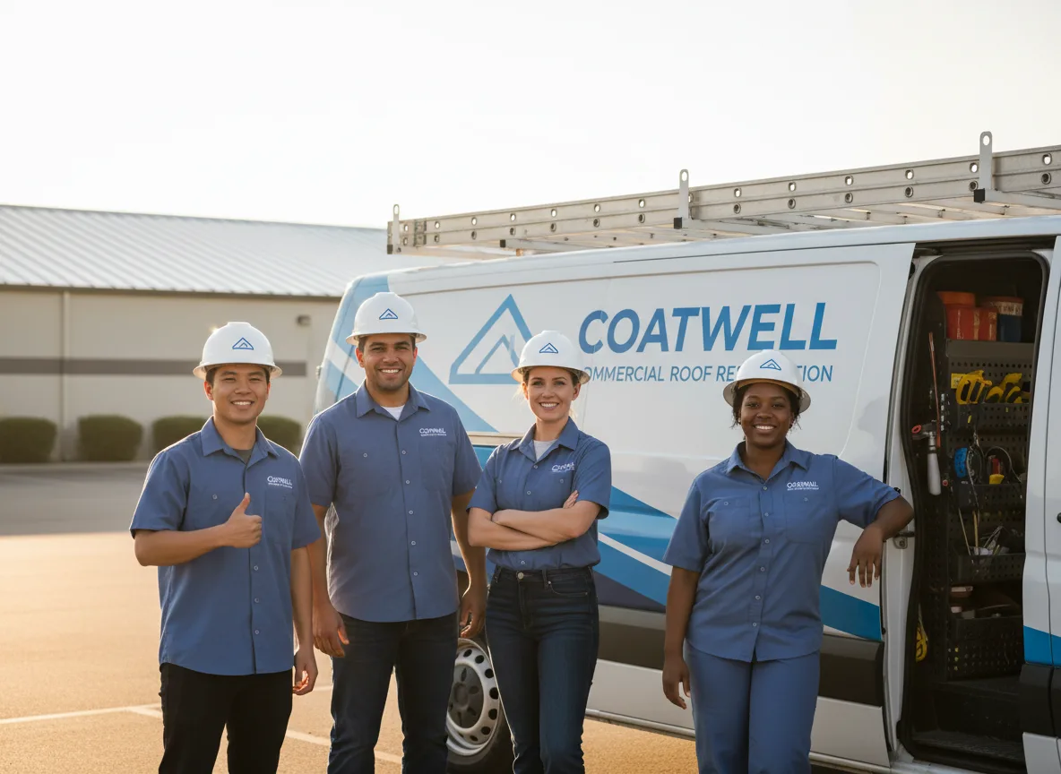 Commercial roof coating company in Elkhorn, WI